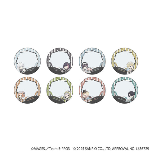 『B-PROJECT~熱烈*ラブコール~×サンリオキャラクターズ』65mm缶デコカバー01/BOX(全8種)(ミニキャライラスト)